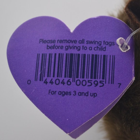 Chompers the Beaver Puffkins by Swibco Style 6608 Bean Bag Plush - Picture 9 of 9